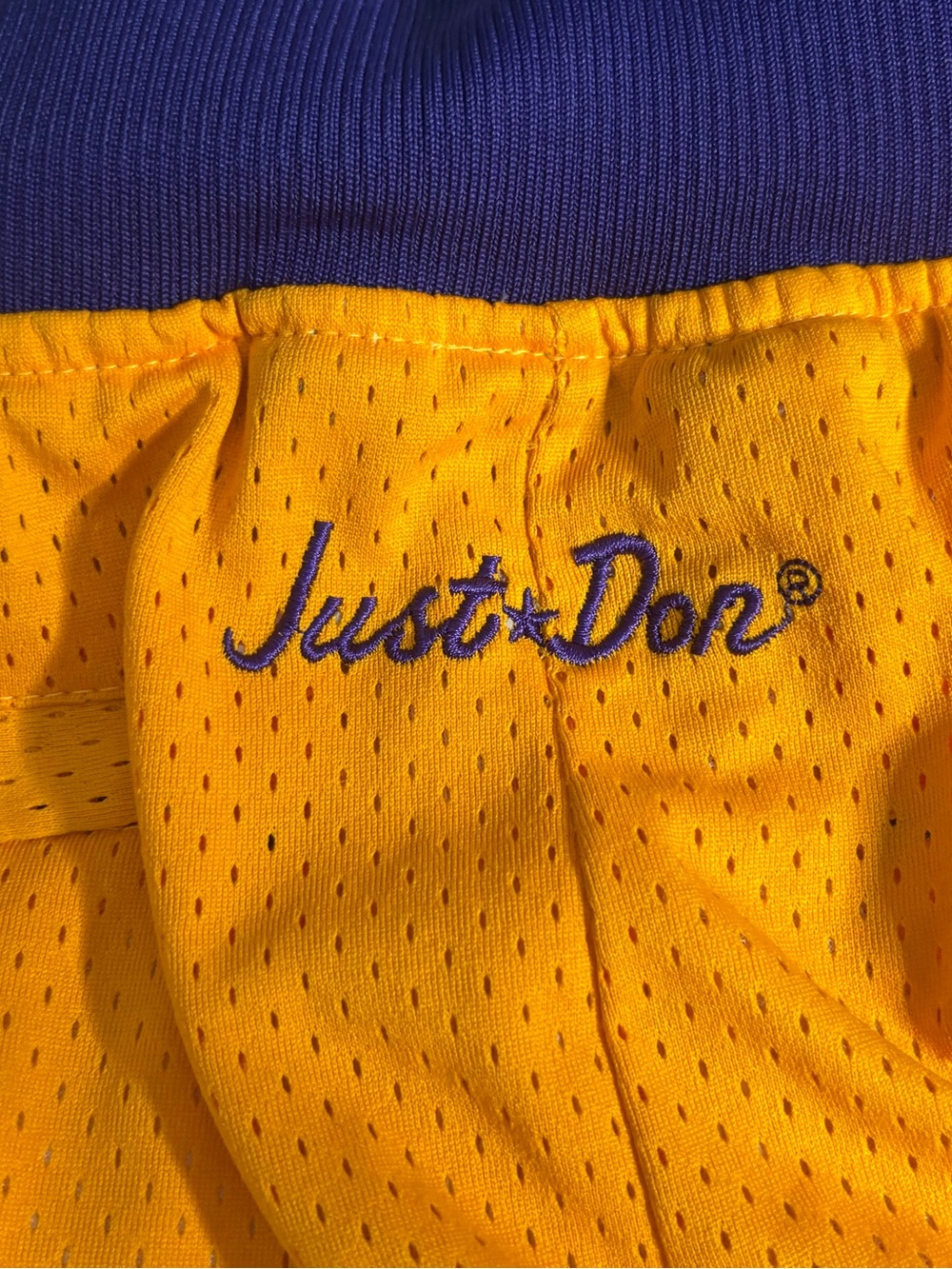 Just Don Los Angeles Lakers Shorts - Picture 9 of 11